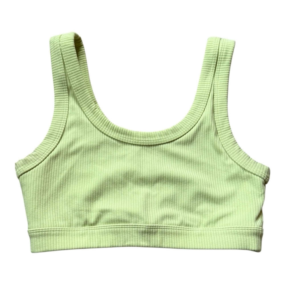 ALO Yoga Light Green Sports Bra
